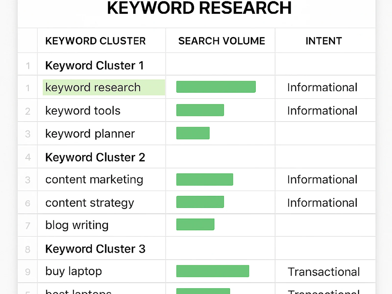 Keyword Research